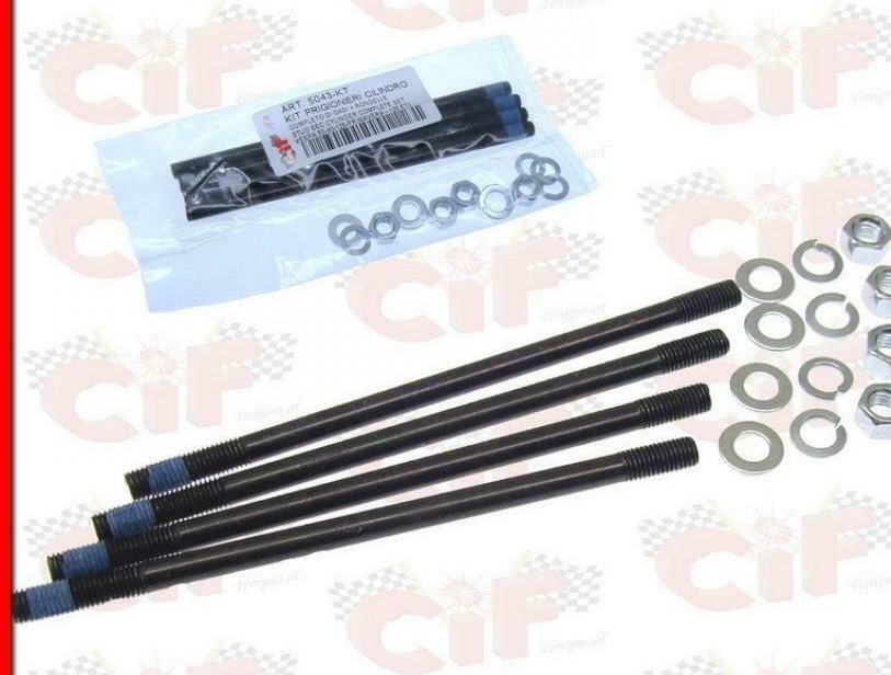 ART. 5043-KT KIT PRIGIONIERI CILINDRO COMPLETO DI DADI E RONDELLE ART. 5043-KT KIT PRIGIONIERI CILINDRO COMPLETO DI DADI E RONDELLE